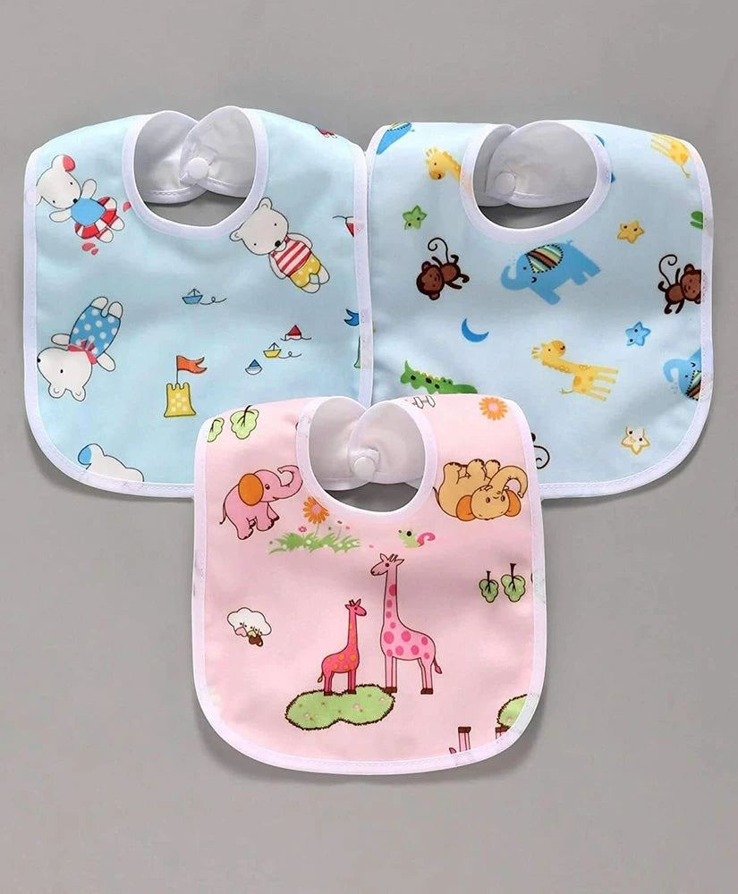 Baby Bibs- 3 Pcs - BIB02