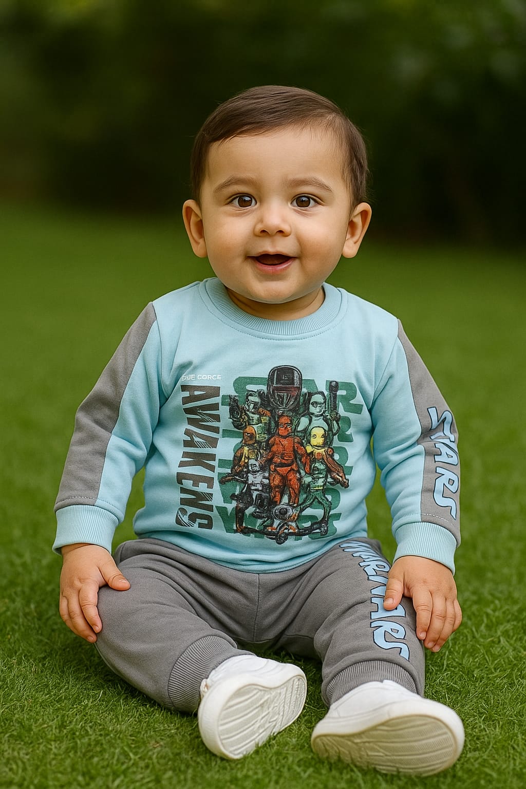 Baby Boy Dress - Light - BBD04