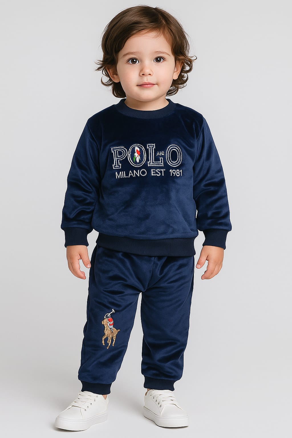 Baby Boy Winter Dress -  Polo - BBW06