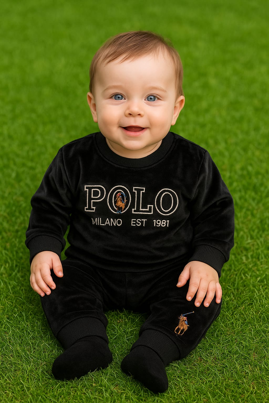 Baby Boy Winter Dress - Polo - BBW13