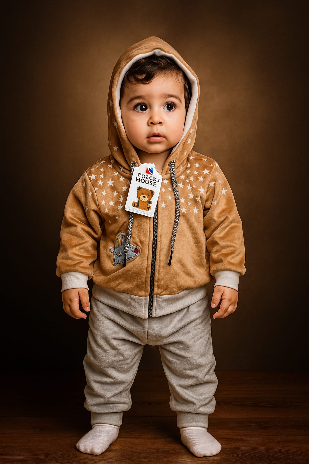 Baby Boy Winter Dress - Star - BBW03