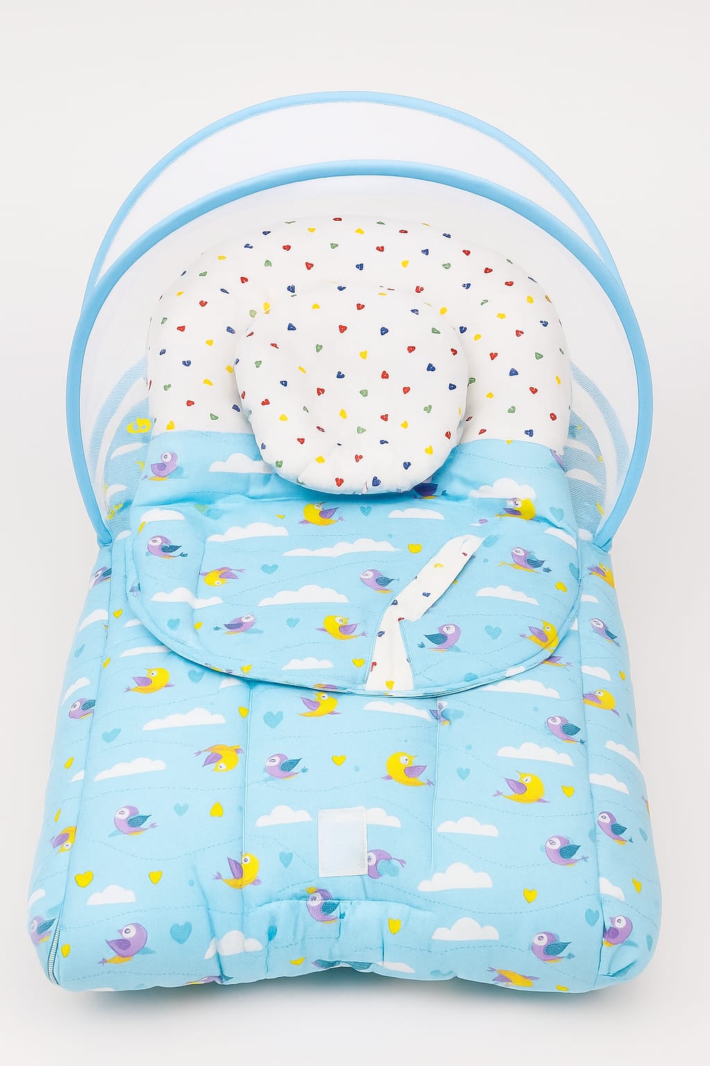 New Born Baby Carry Nest - Cotton  - Mosquito Net  - CN02