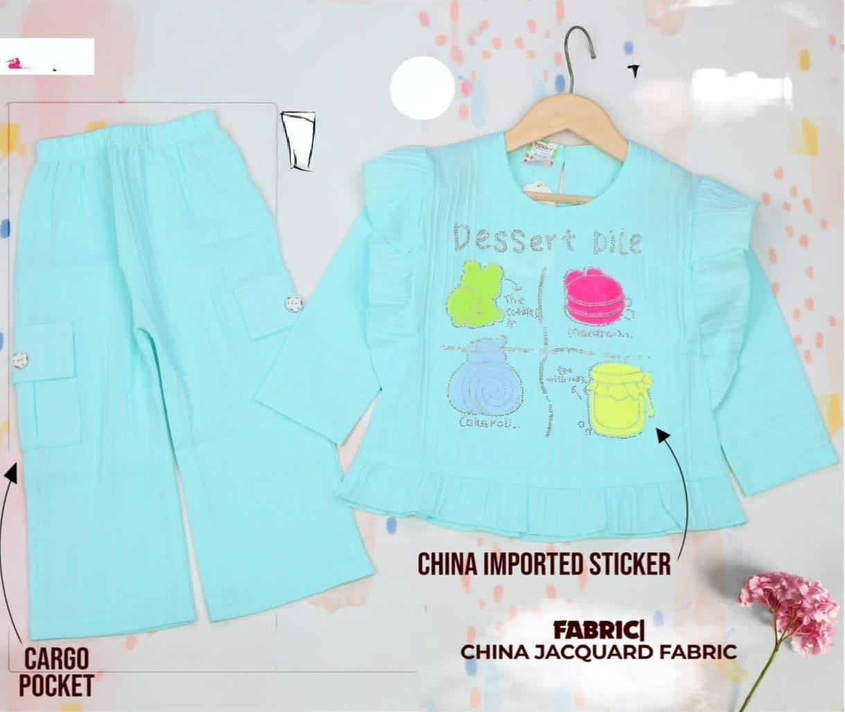Baby Girl Dress - Dessert  - BGD06