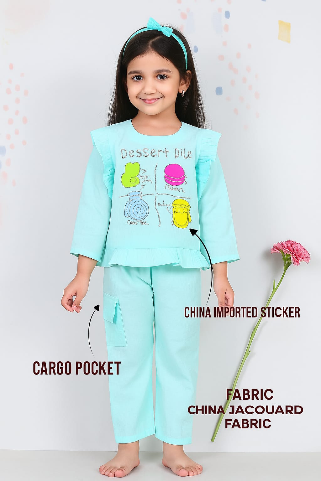 Baby Girl Dress - Dessert  - BGD06