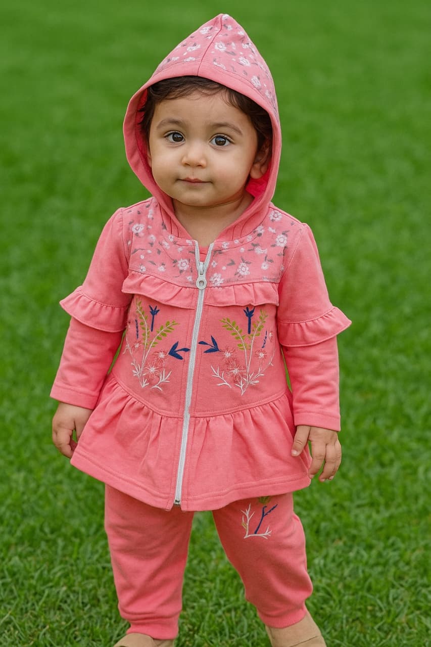 Baby Girl Dress - Pink - BGD02