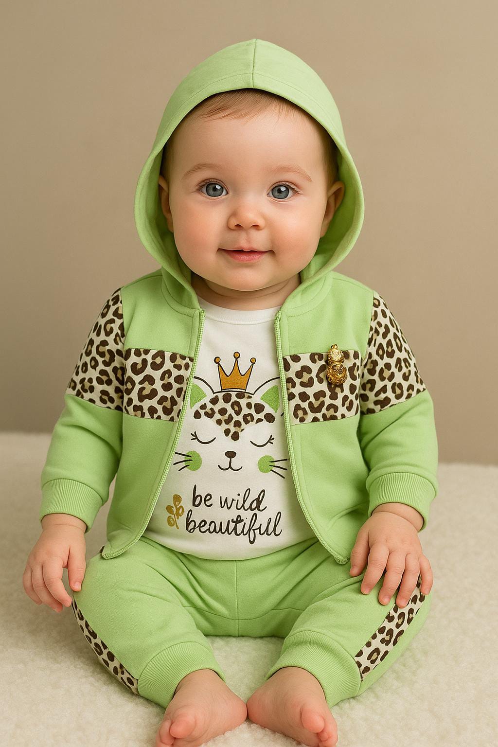 Baby Girl Dress - Zebra  - BGD11