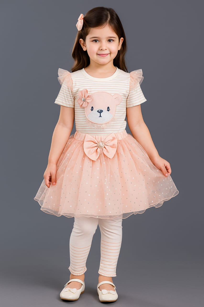 Baby Girl Summer Dress - Skirt - 3 Pcs - BGS06