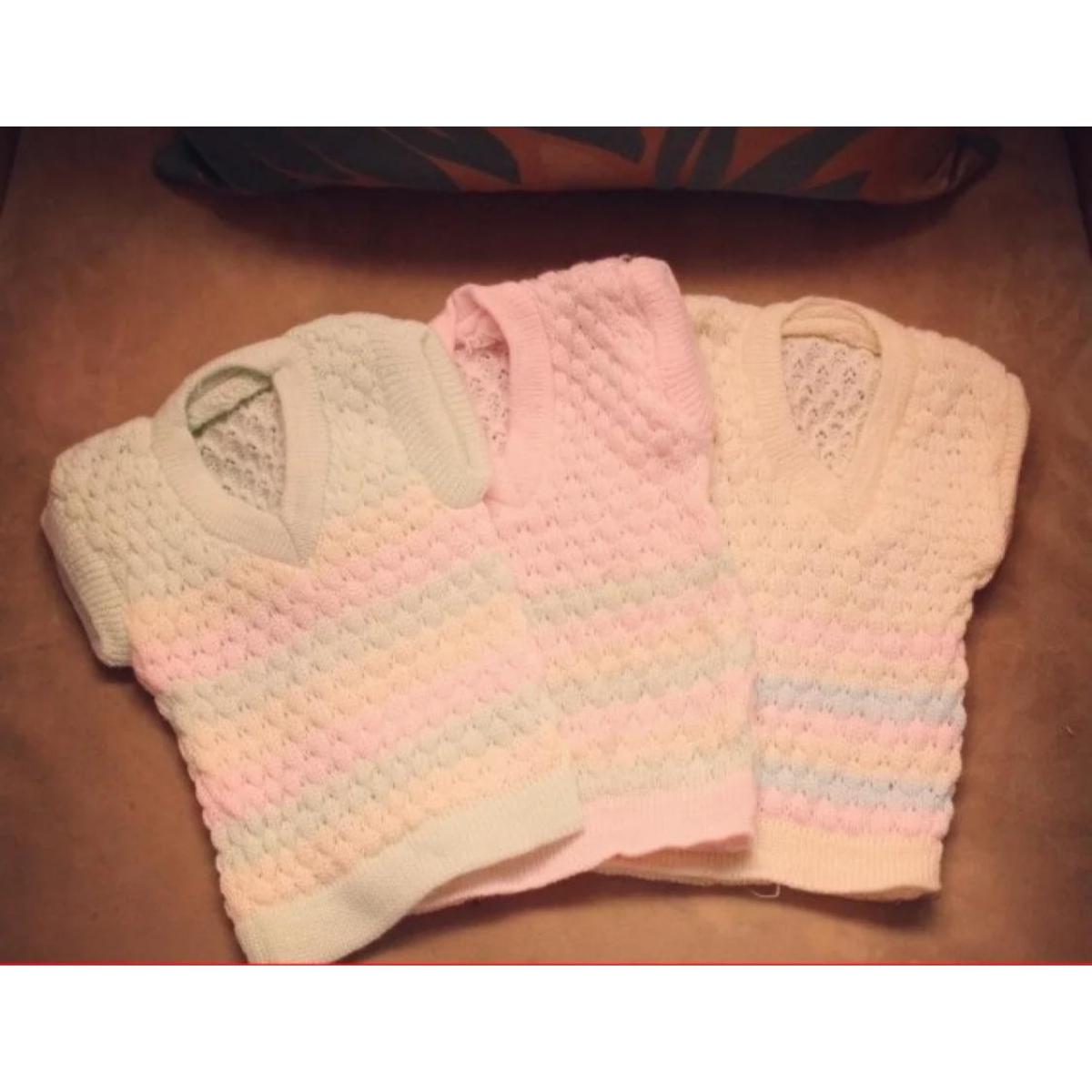 Baby Inner Sweaters - 3Pc - Multi - IS01