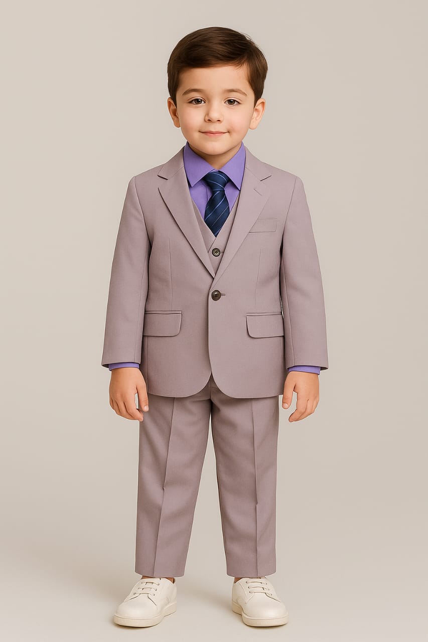 Boys Suiting - Lavender - BCS02