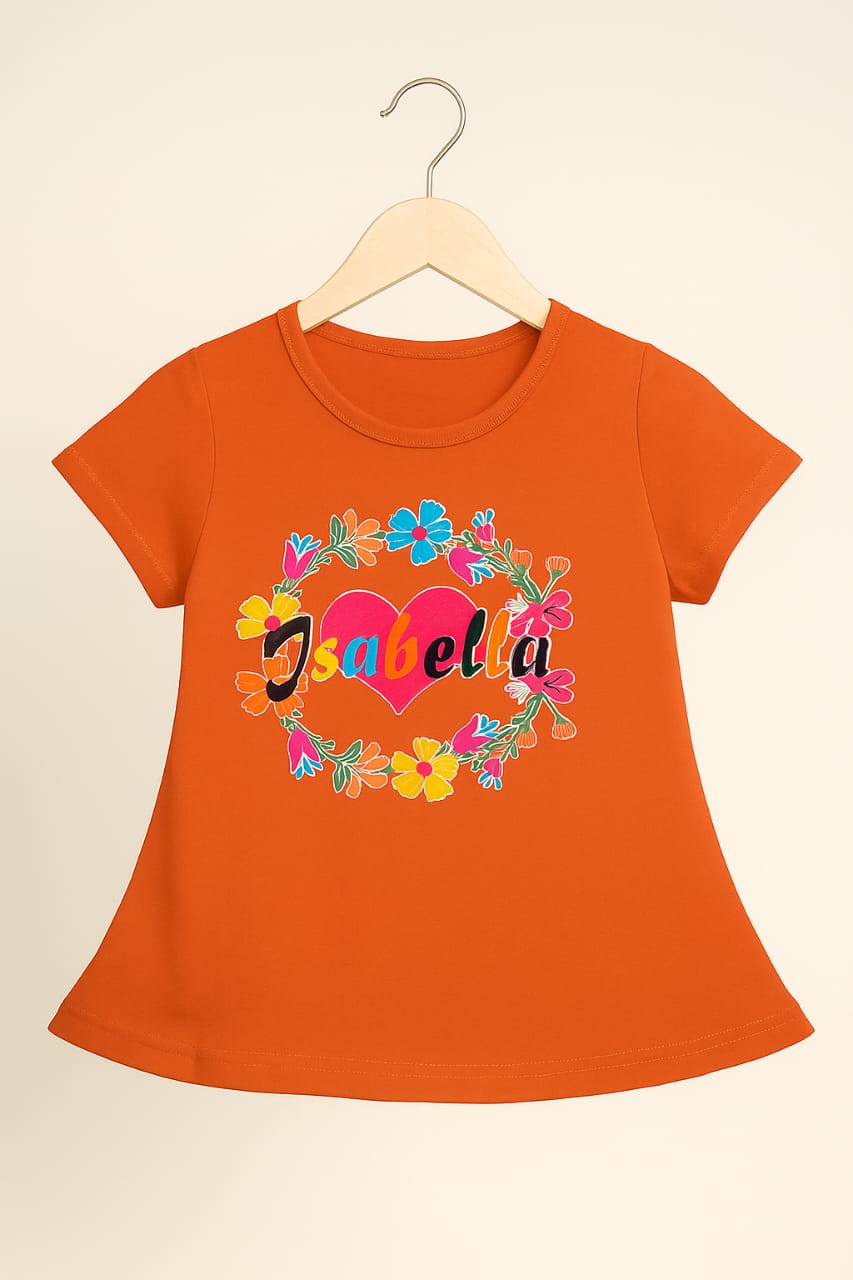 Girl Shirts - Floral - GS02
