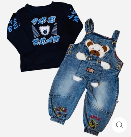 Kids Romper - Bear - KR03