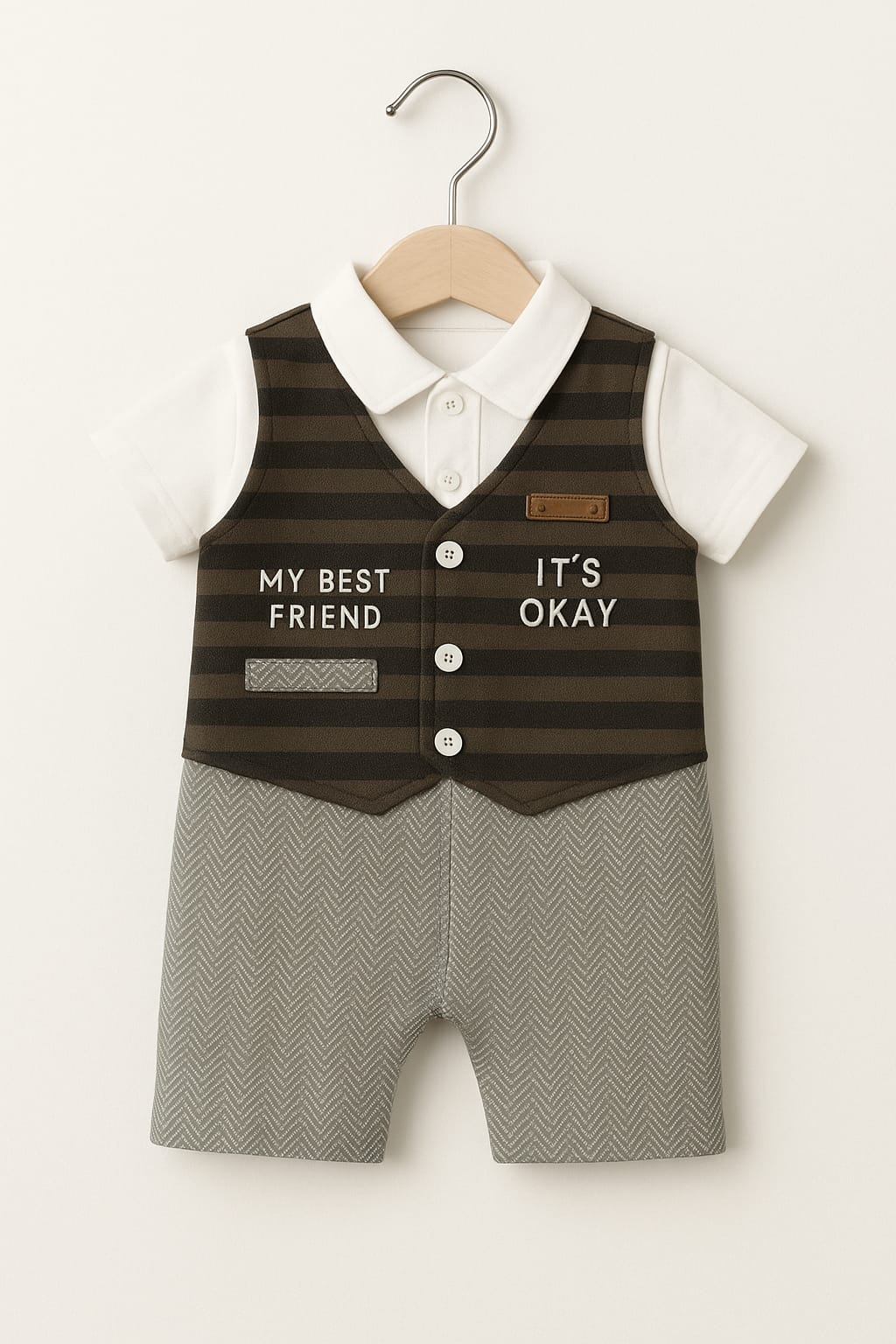Kids Summer Romper -  Bestie - KR09