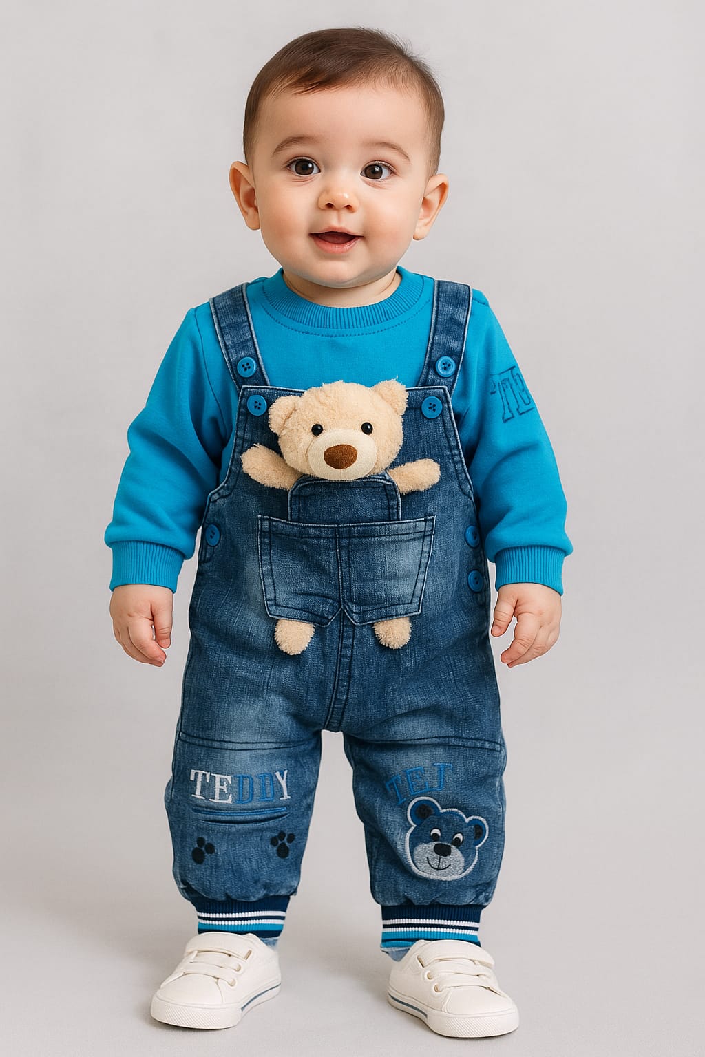 Kids Winter Romper - Bear  - KR10