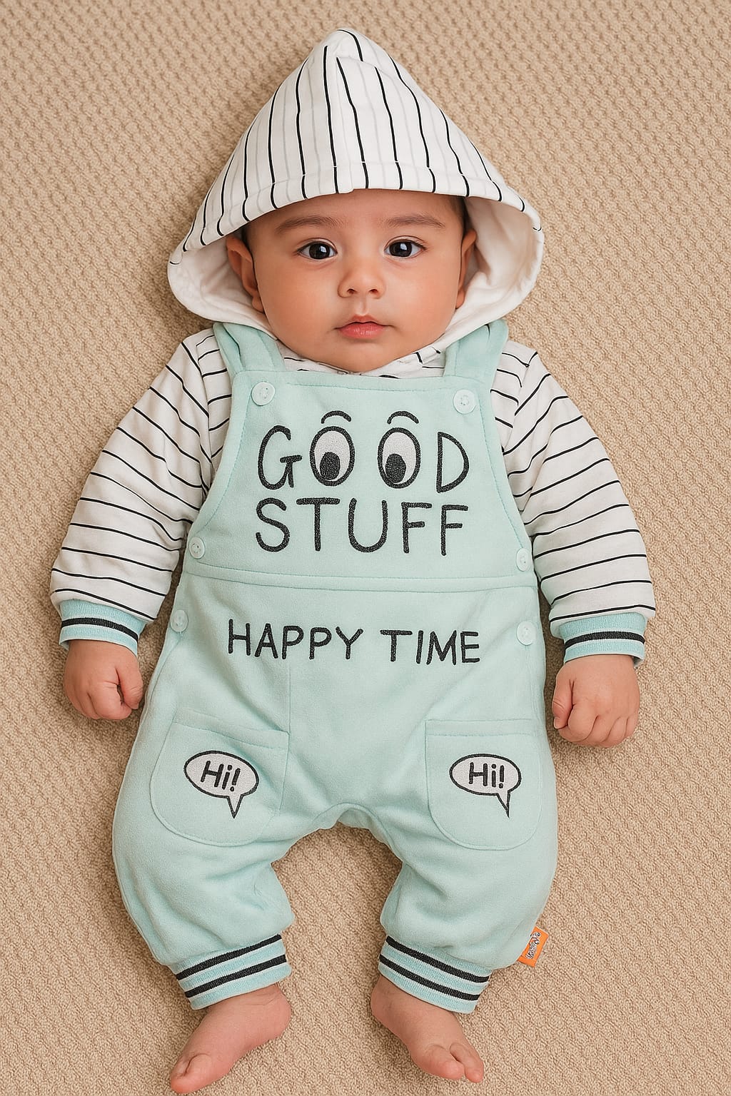 Kids Winter Romper -  Happy  - KR06