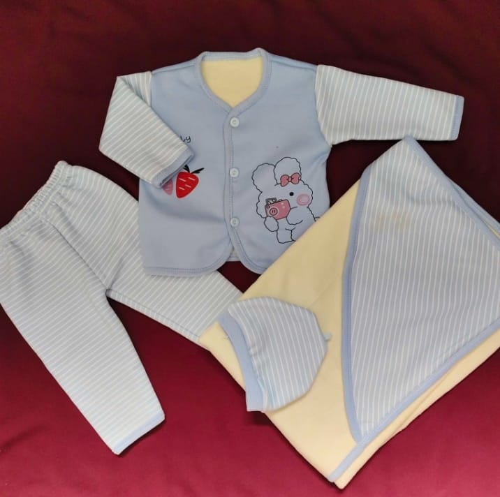 New Born Baby Winter  Dress - Camera - 5pcs - NBD09