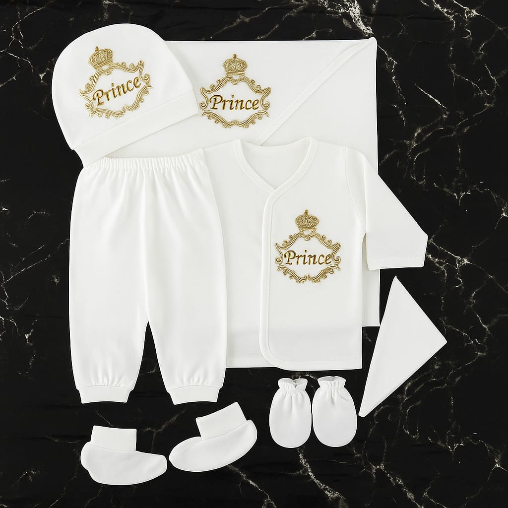 New Born  Baby Summer Dress - Prince - Starter Set - NBS04