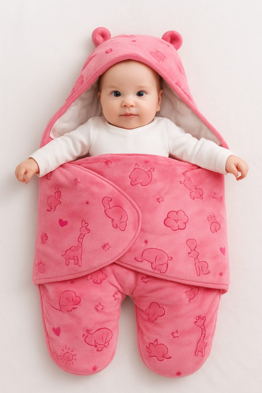 New Born Swaddle  - PinK - NBS01