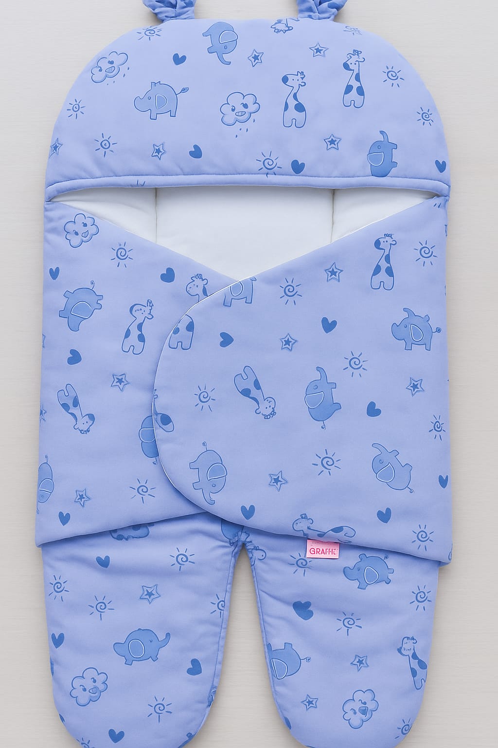 New Born Swaddle  - Purple - NBS02