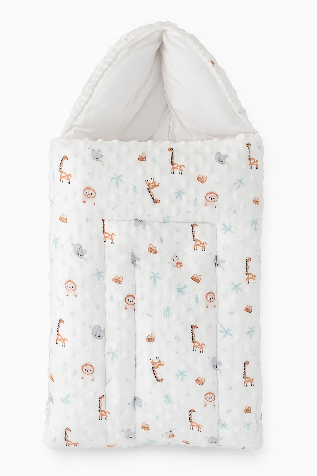 New Born Baby Carry Nest - Velvet -  Cartoon - CN03