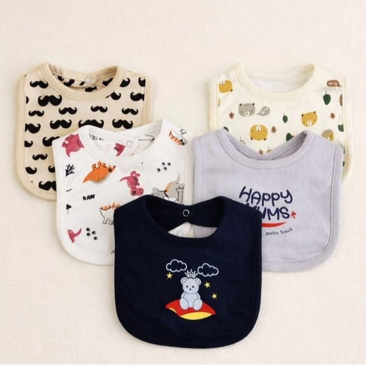 Baby Bibs -  Pack Of 5 - BB03
