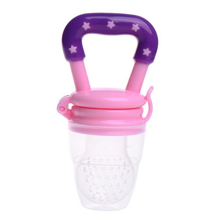 Baby Food Pacifier - pink  - BF02