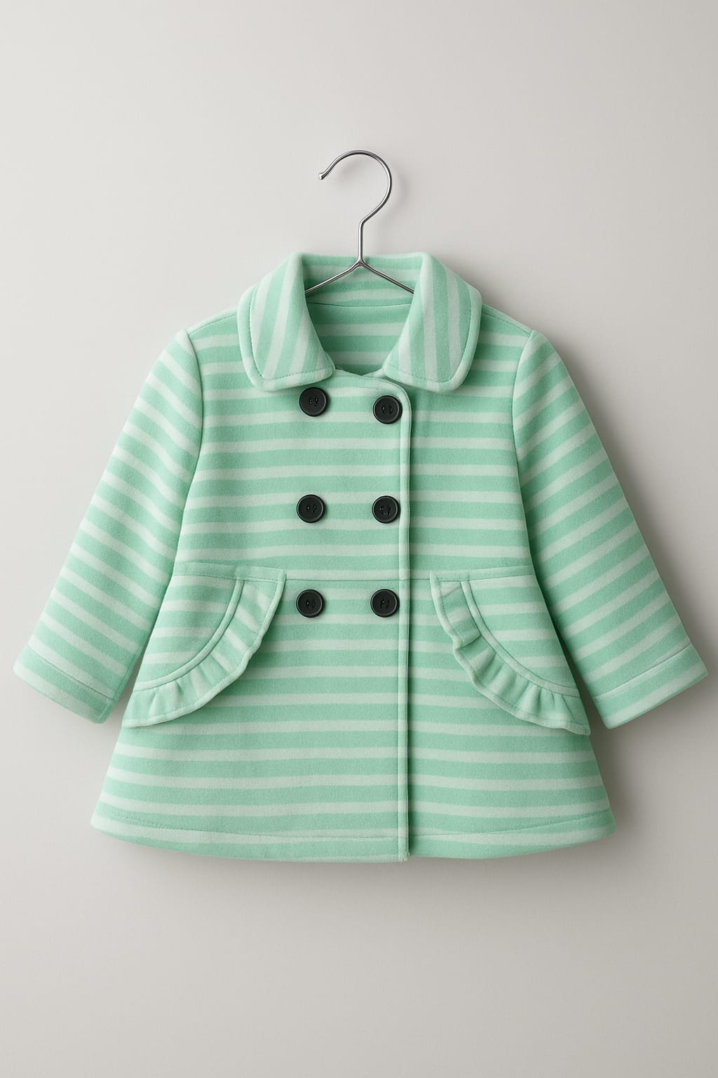 Girls Coat - Green  - BC02