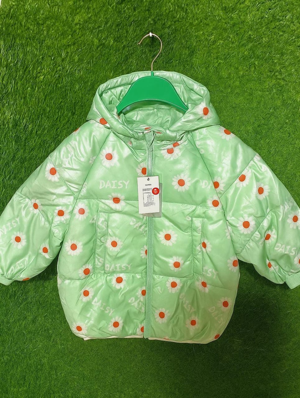 Kids Puffer Jackets - Flowers - KPJ01