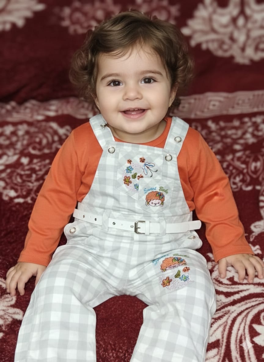 Kids Summer Romper  -  Floral  -  KR16