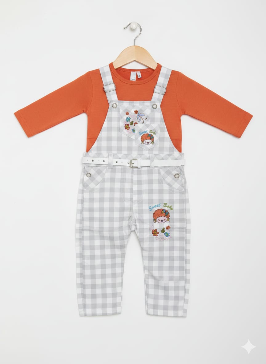 Kids Summer Romper  -  Floral  -  KR16