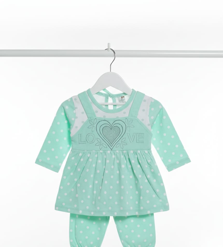 Baby Girl Summer Dress -  Stone - BGS11