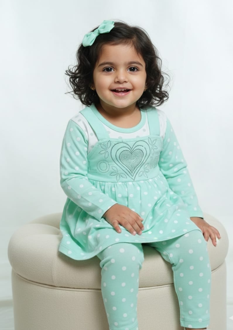 Baby Girl Summer Dress -  Stone - BGS11